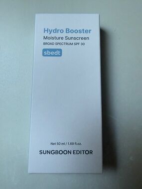 SUNGBOON EDITOR Hydro Booster Moisture Sunscreen SPF 30